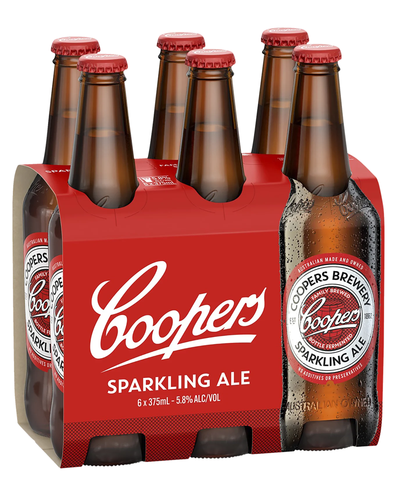 Coopers Sparkling Ale 375mL Bottles 5.80%