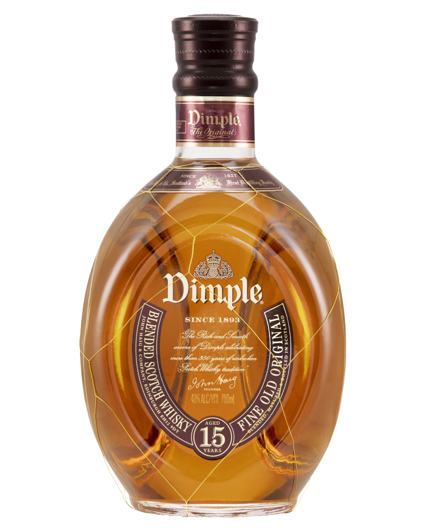 Dimple 15YO Blended Scotch Whisky 700mL 40%