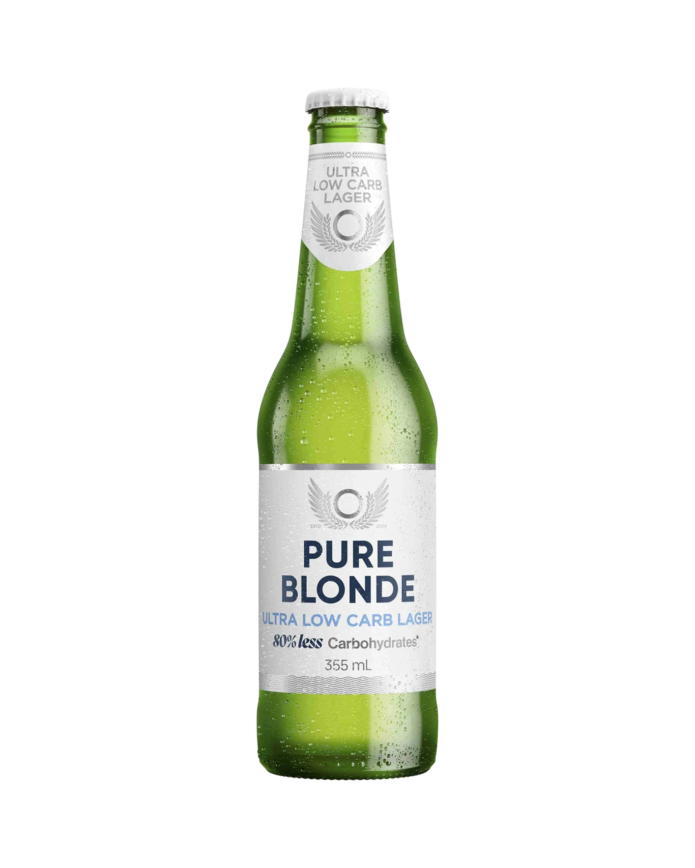 Pure Blond Ultra Low Carb Lager 355mL Bottles 4.20%
