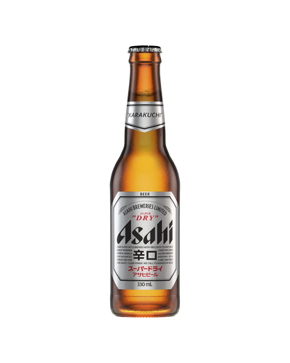 Asahi Super Dry Bottle 5% 330mL