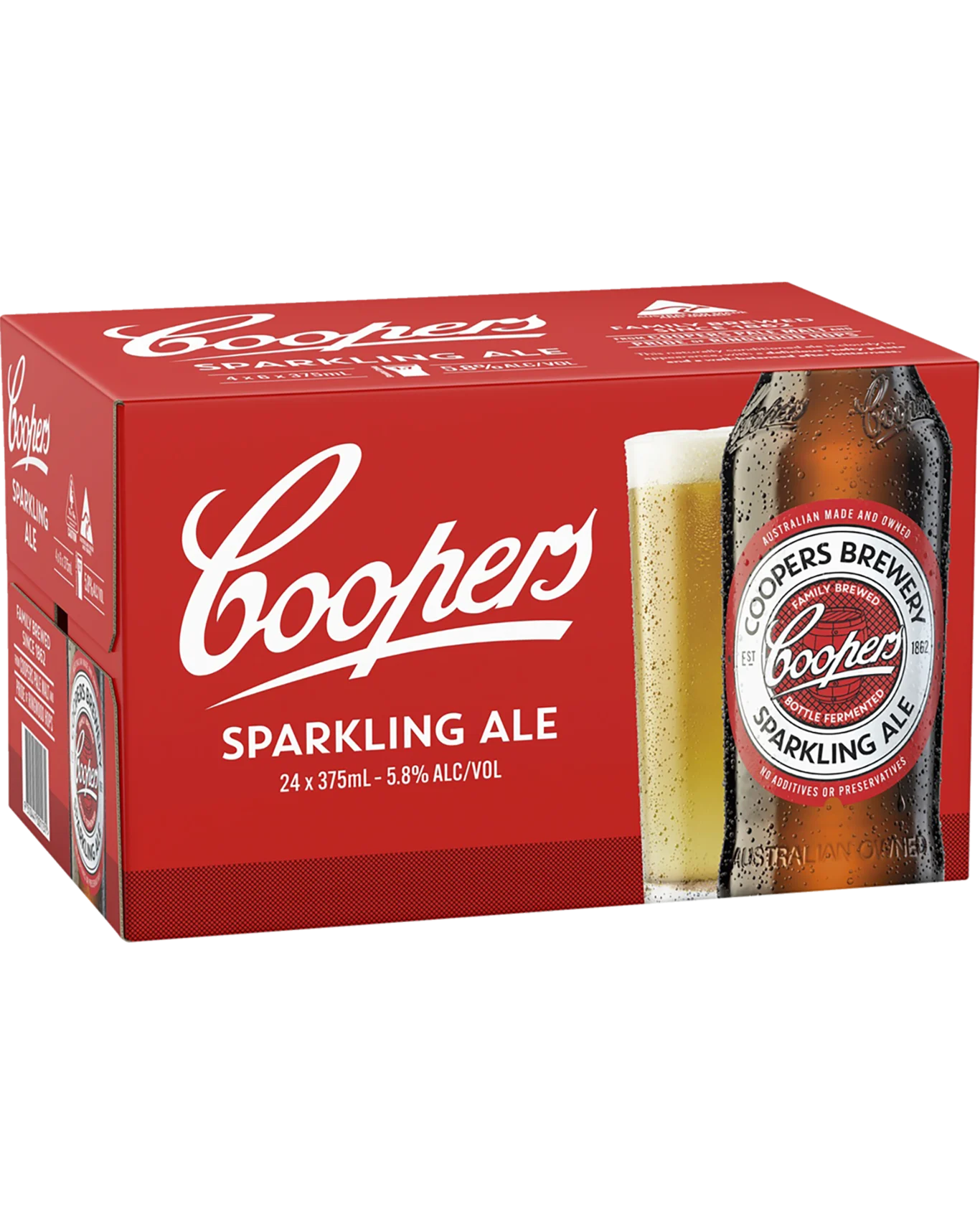 Coopers Sparkling Ale 375mL Bottles 5.80%