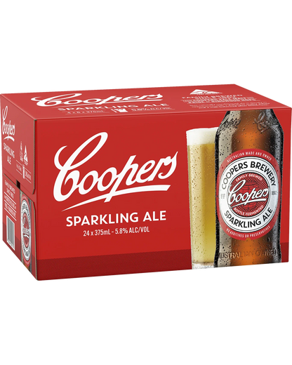 Coopers Sparkling Ale 375mL Bottles 5.80%