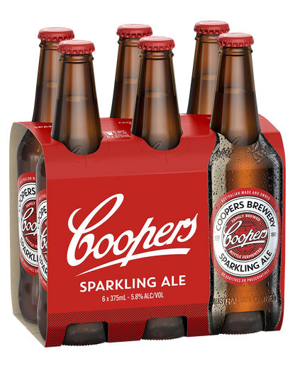 Coopers Sparkling Ale 375mL Bottles 5.80%