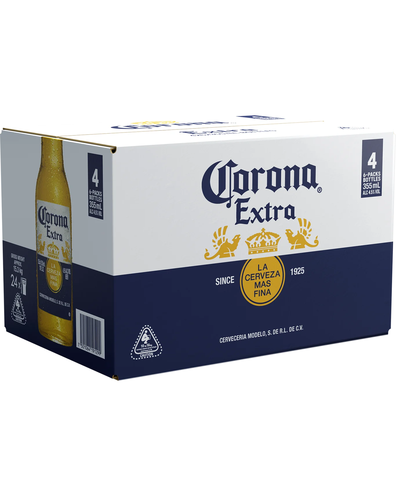 Corona Extra Beer 355mL Bottles 4.50%