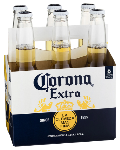 Corona Extra Beer 355mL Bottles 4.50%