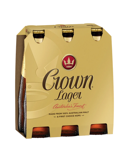 Crown Lager  375mL Bottles 4.90%