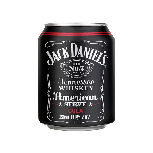 Jack Daniel's American Serve 250mL Cans 10%