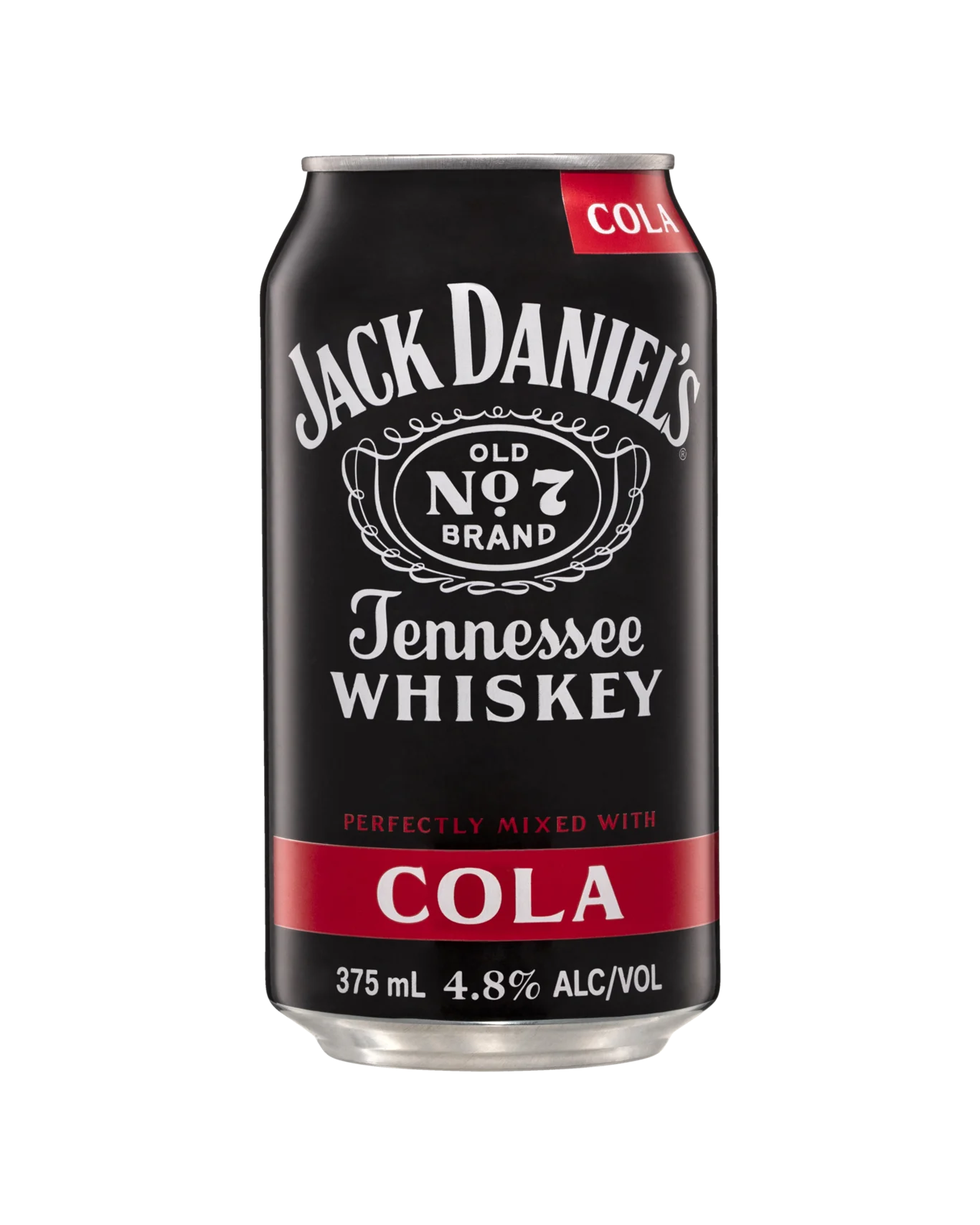 Jack Daniel's Tennessee Whiskey & Cola 375mL Cans 4.8%