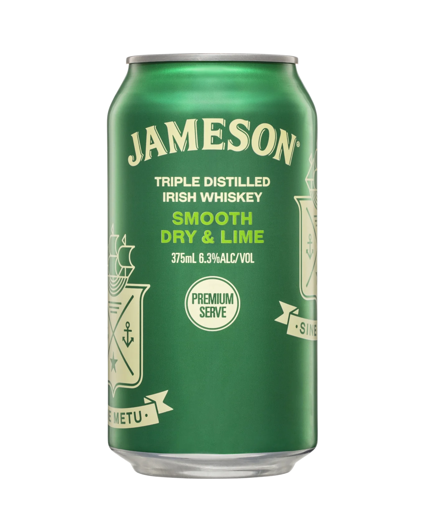 Jameson Irish Whiskey Smooth Dry & Lime 375mL Cans 6.3% – LiquorMine