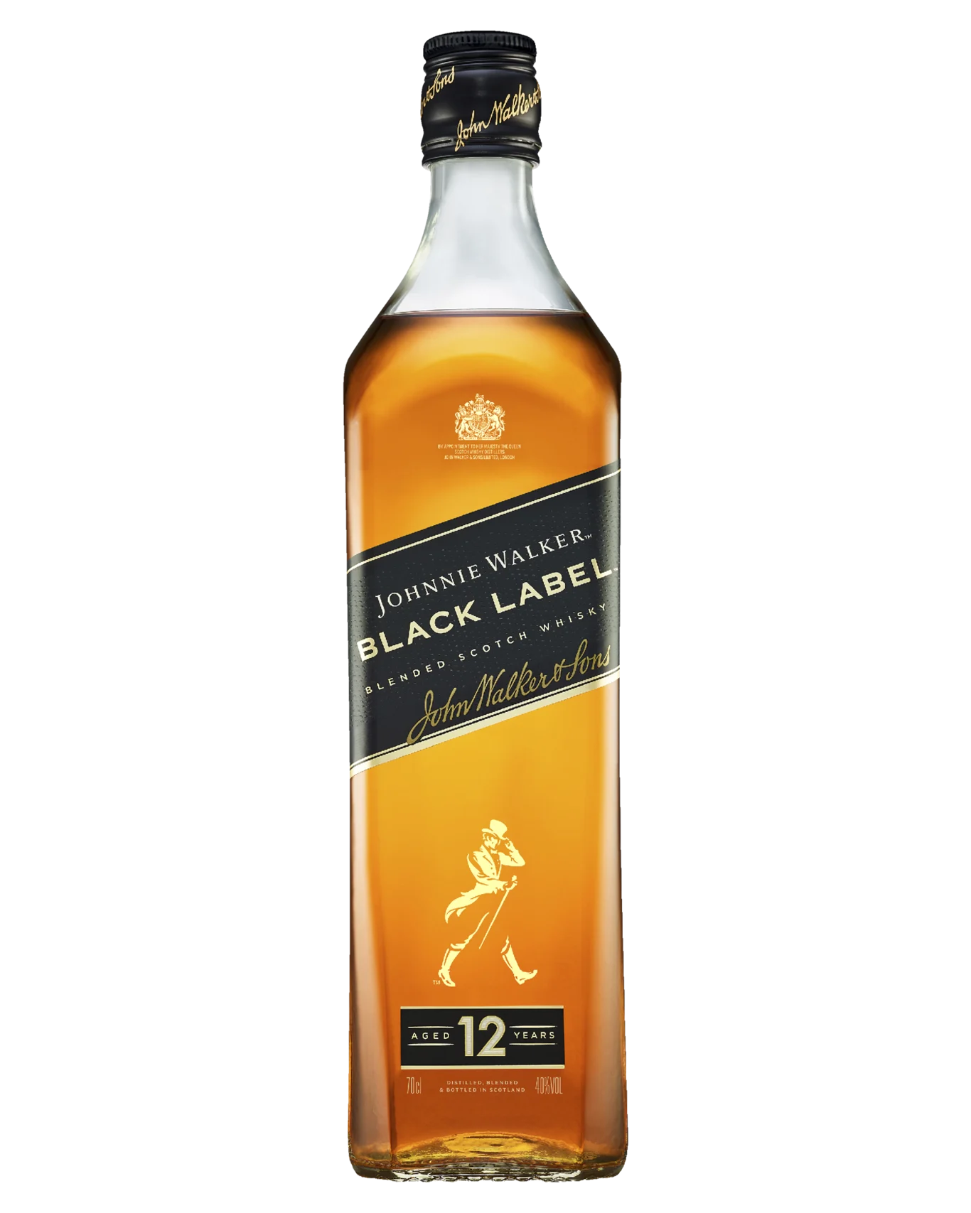 Johnnie Walker Black Label 12YO Blended Scotch Whisky 700mL 40%