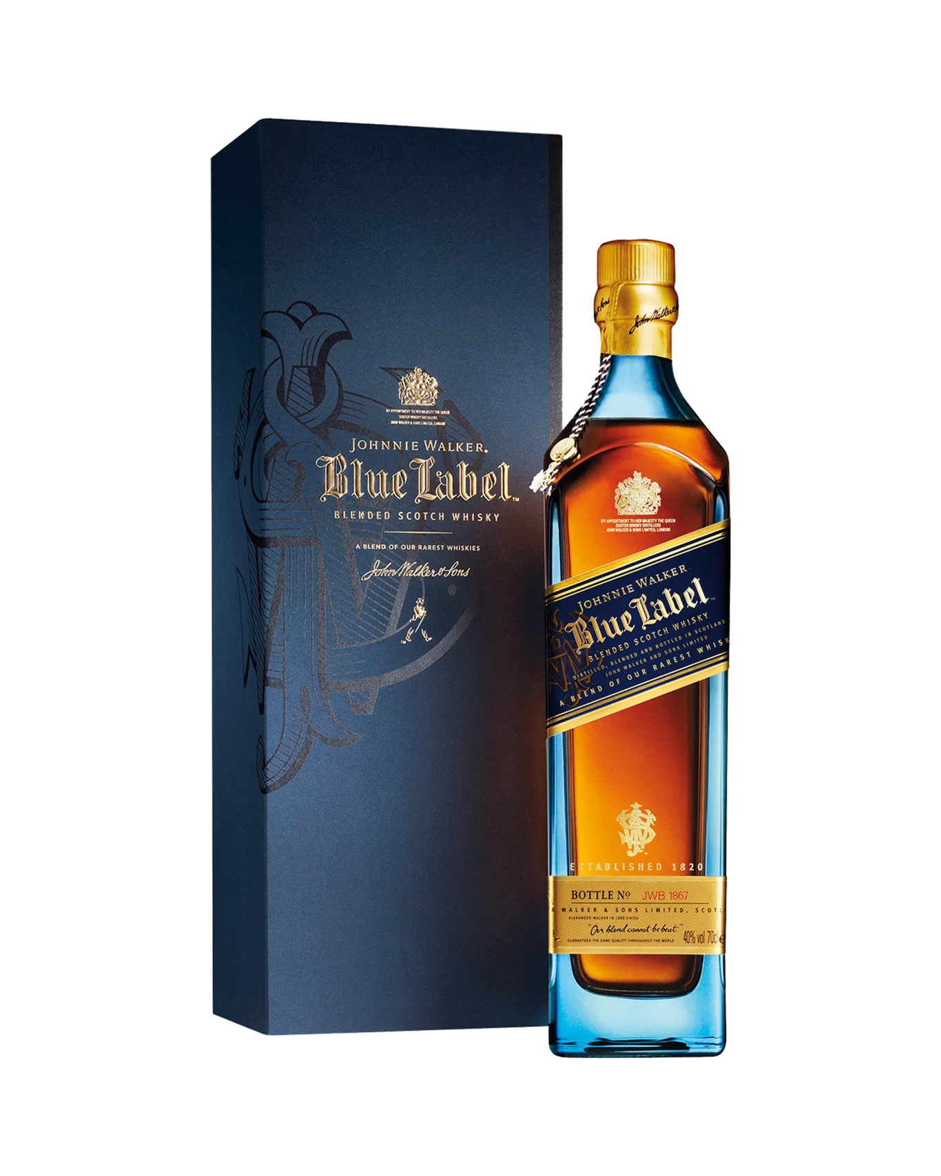 Johnnie Walker Blue Label Blended Scotch Whiskey700mL 40%