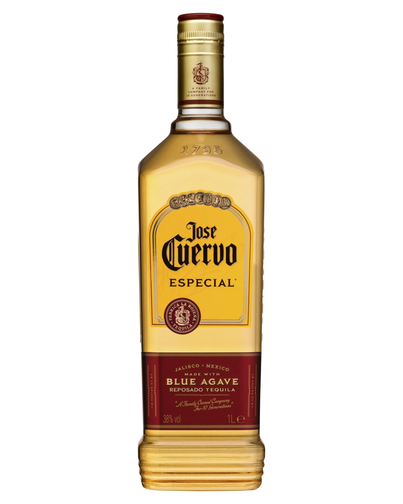 Jose Cuervo Especial Reposado Tequila 1L 38%