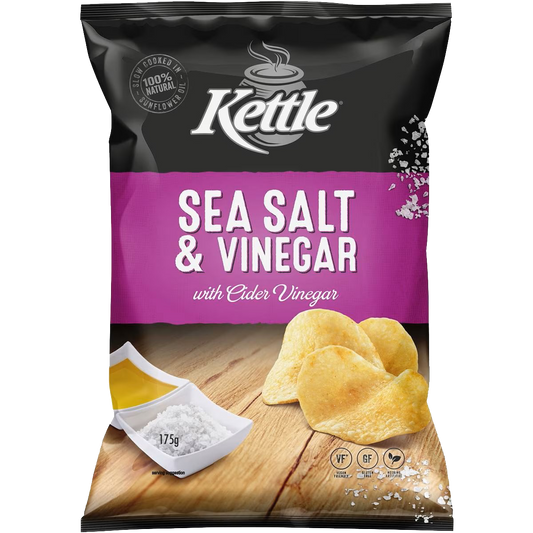 Kettle Sea salt Vinegar 175g