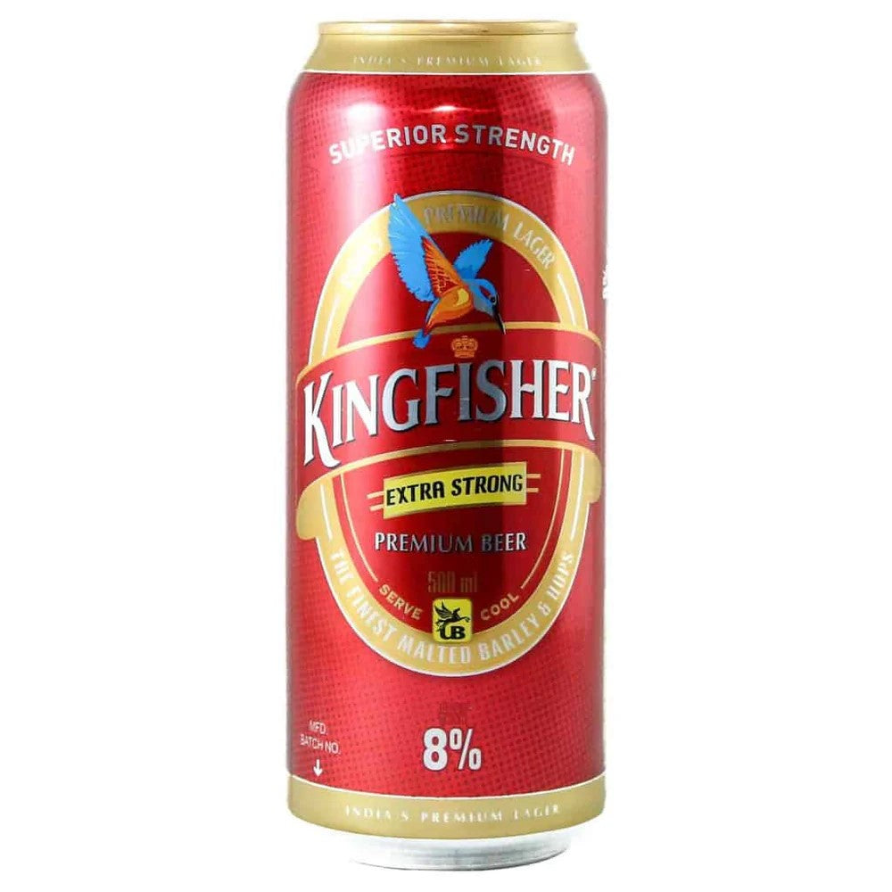 Kingfisher Strong 500 mL Can 8%