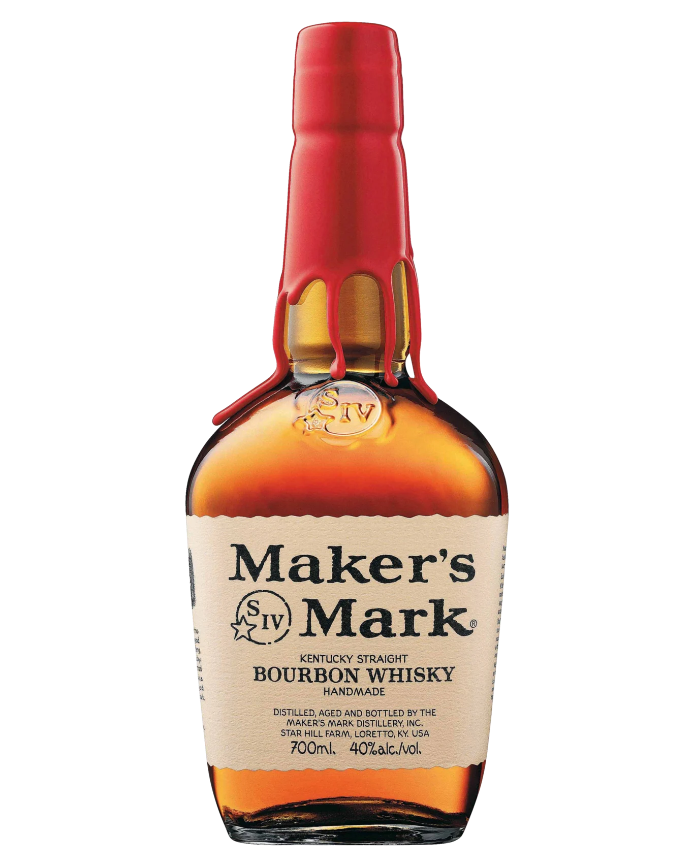 Maker's Mark Kentucky Straight Bourbon Whisky 700mL 40%