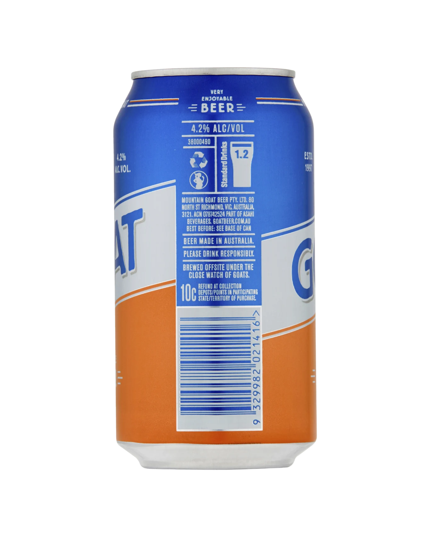 Mountain Goat Lager Cans 375mL