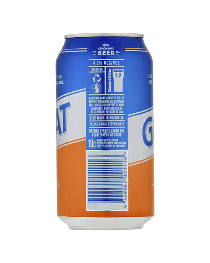 Mountain Goat Lager Cans 375mL