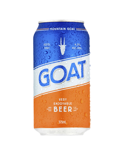 Mountain Goat Lager Cans 375mL