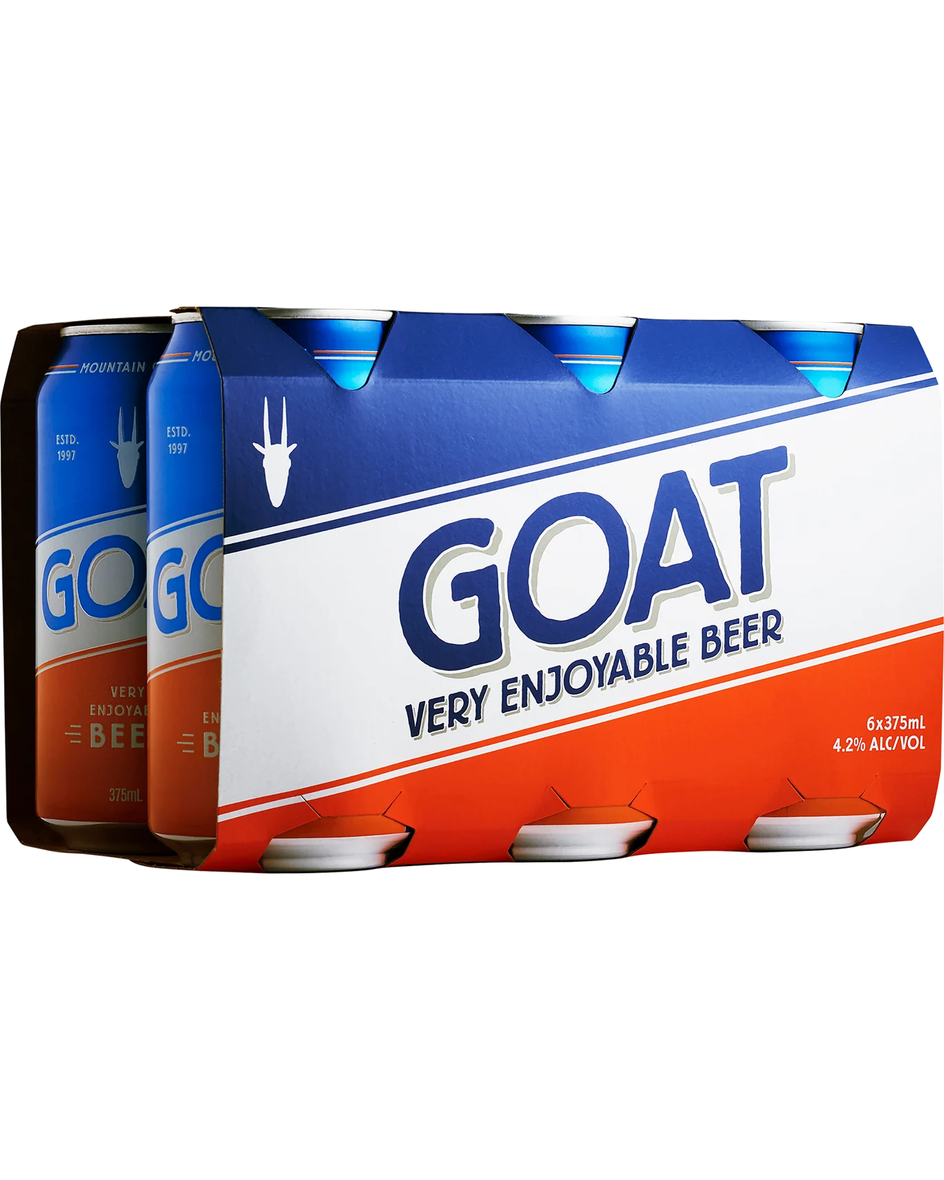 Mountain Goat Lager Cans 375mL