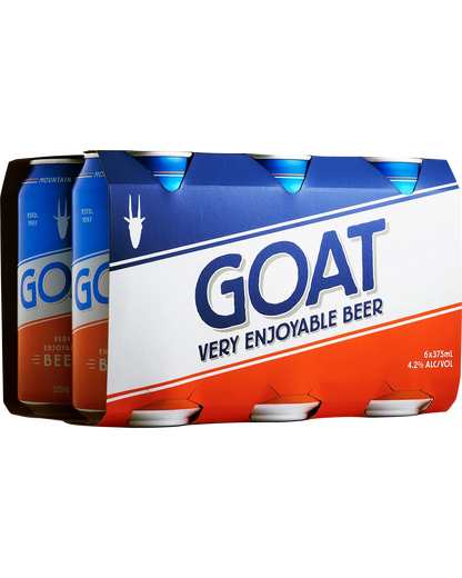 Mountain Goat Lager Cans 375mL