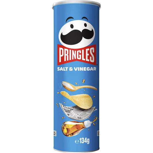 Pringles Salt & Vinegar Flavour Potato Chips 134g