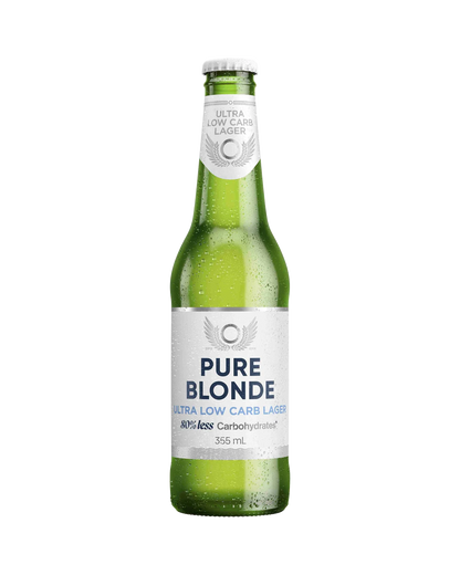 Pure Blond Ultra Low Carb Lager  355mL Bottles 4.20%