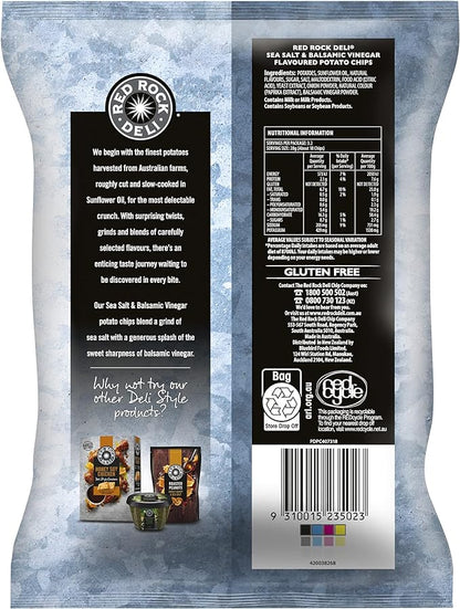 Red rocks Sea Salt & Balsamic Vinegar 165g