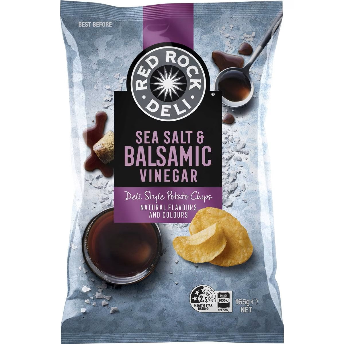 Red rocks Sea Salt & Balsamic Vinegar 165g