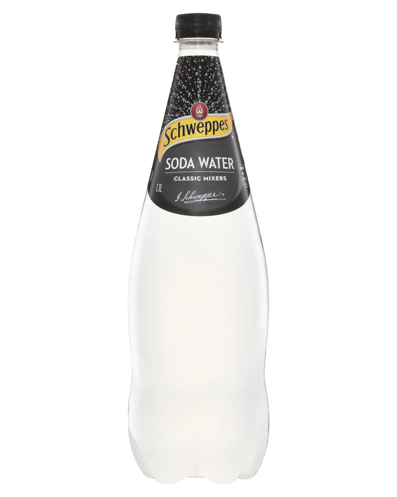 Schweppes Soda Water 1.1L