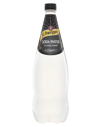 Schweppes Soda Water 1.1L