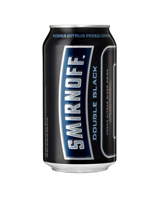 Smirnoff Ice Double Black 375mL Cans 6.5%