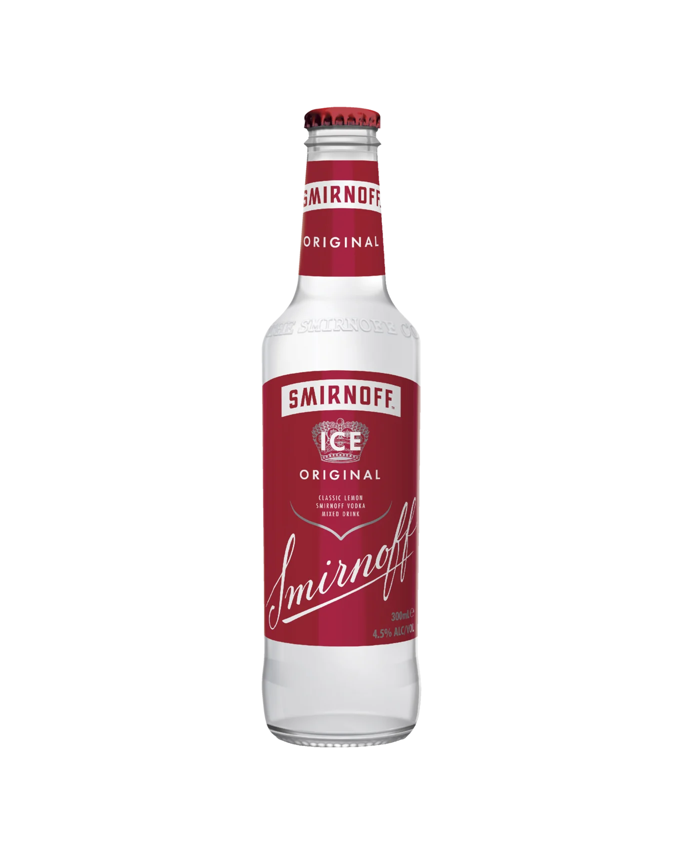 Smirnoff Ice Red Vodka Bottles 300mL