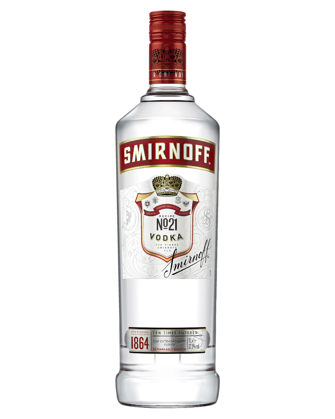 Smirnoff Red Vodka 700mL 37%