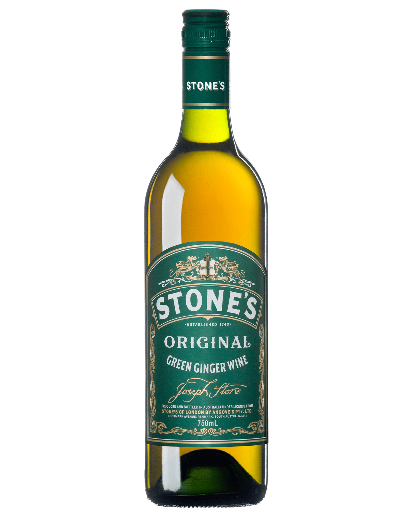 Stone's Original Green Ginger wine 13.90%