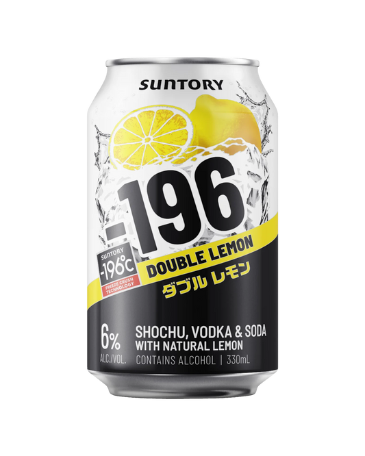 Suntory - 196 Double Lemon 330mL Cans 6%