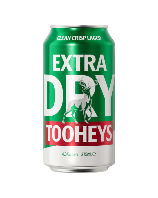 Tooheys Extra Dry 375 mL Cans 4.3%