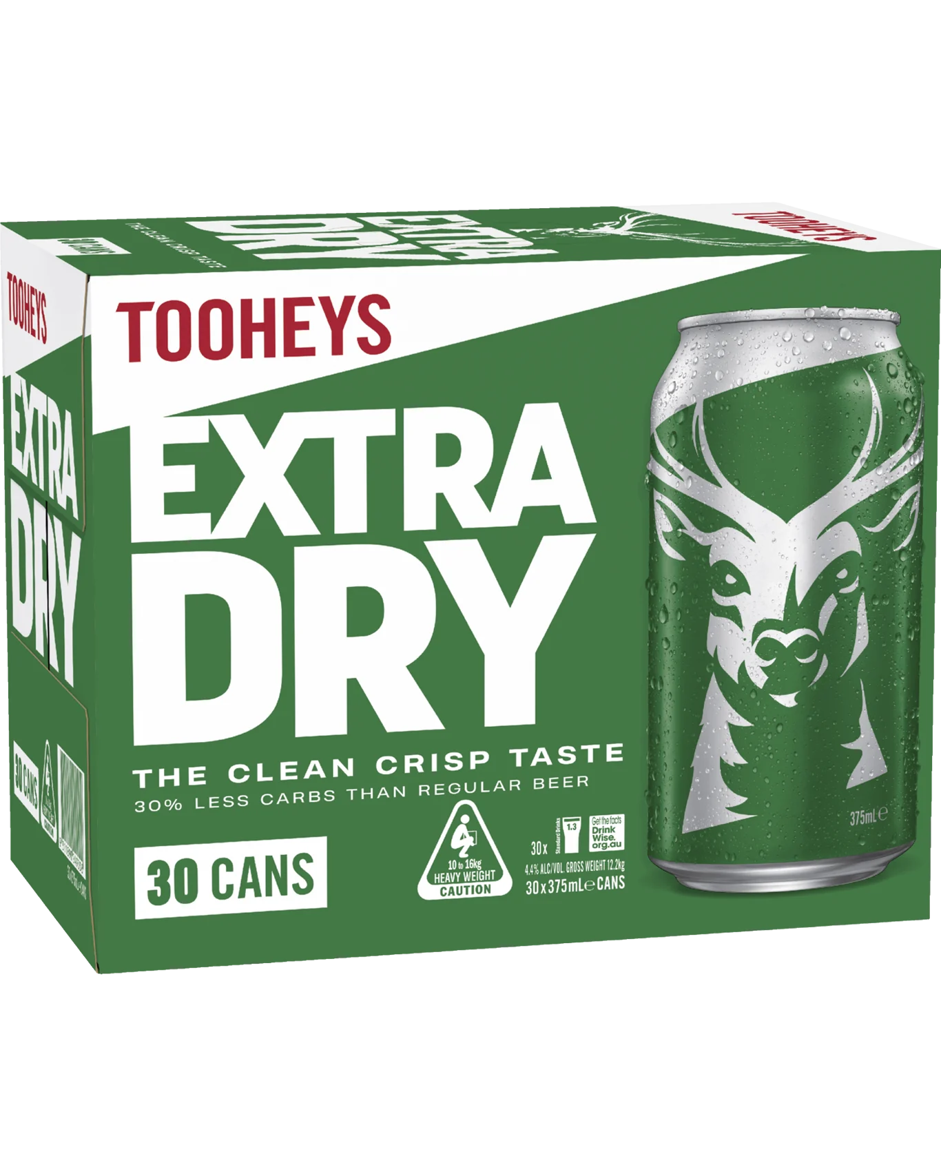 Tooheys Extra Dry 375 mL Cans 4.3%