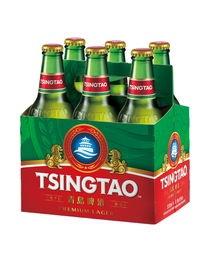 Tsingtao Premium Lage 330mL Bottles