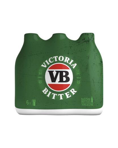 Victoria Bitter 375mL Bottles 4.90%