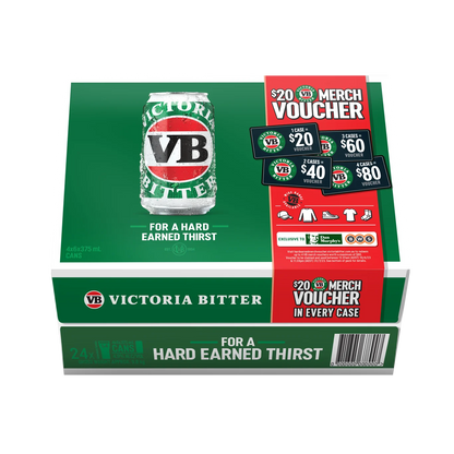 Victoria Bitter  375mL Cans 4.90%