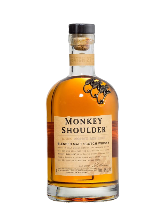 Monkey Shoulder Blended Malt Scotch Whisky 700mL 40%