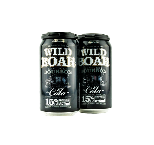 Wild Boar Kentucky Bourbon Cola 375mL Cans 15%