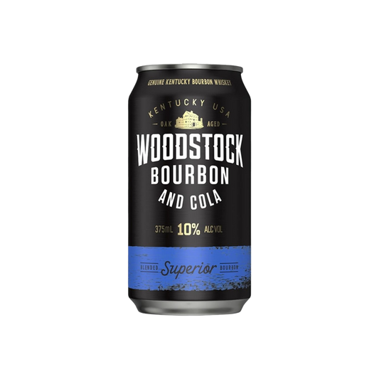 Woodstock Bourbon & Cola 375mL Cans 10%